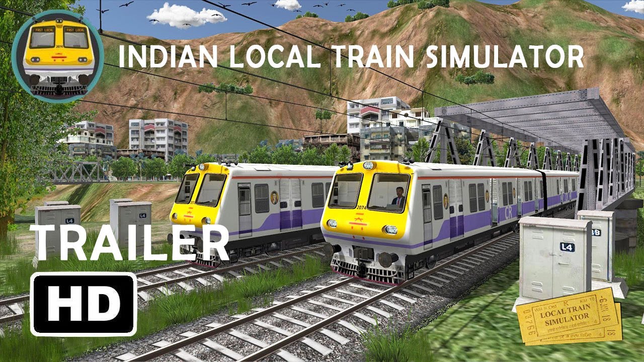 Indian Local Train Simulator - Trailer