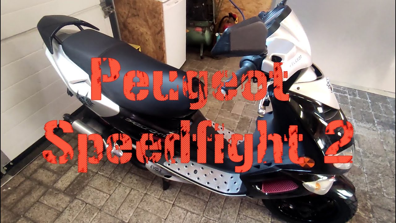 Peugeot Speedfight 2 Reifenwechsel Tire change