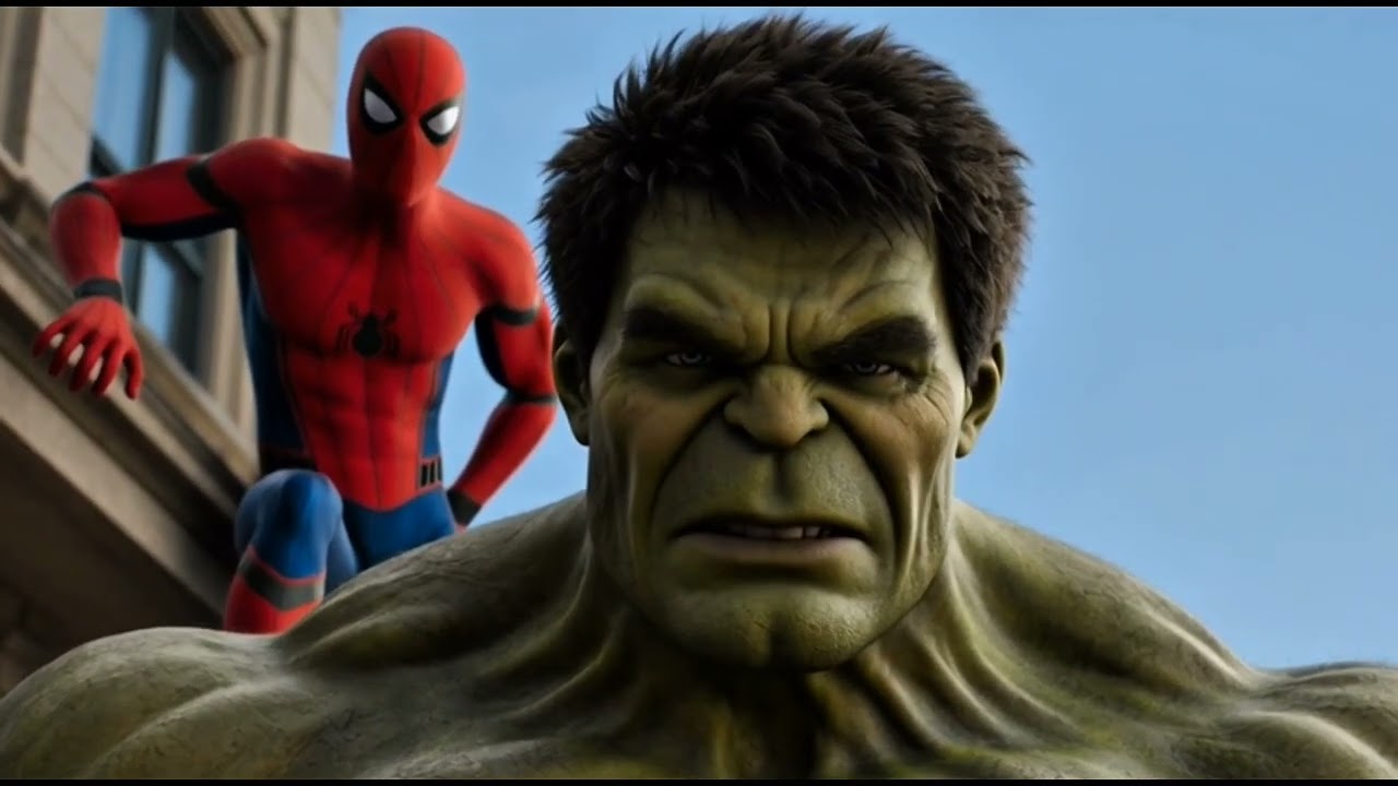 Halk vs Spider-Man🦸‍♂️#hulk #Spider-Man #reals 