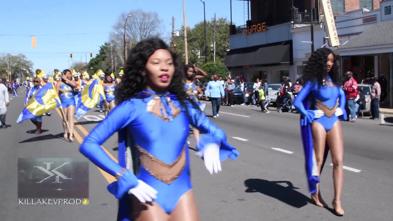 Selma High School Marching in the Selma Bridge Crossing Jubilee Parade - 2018