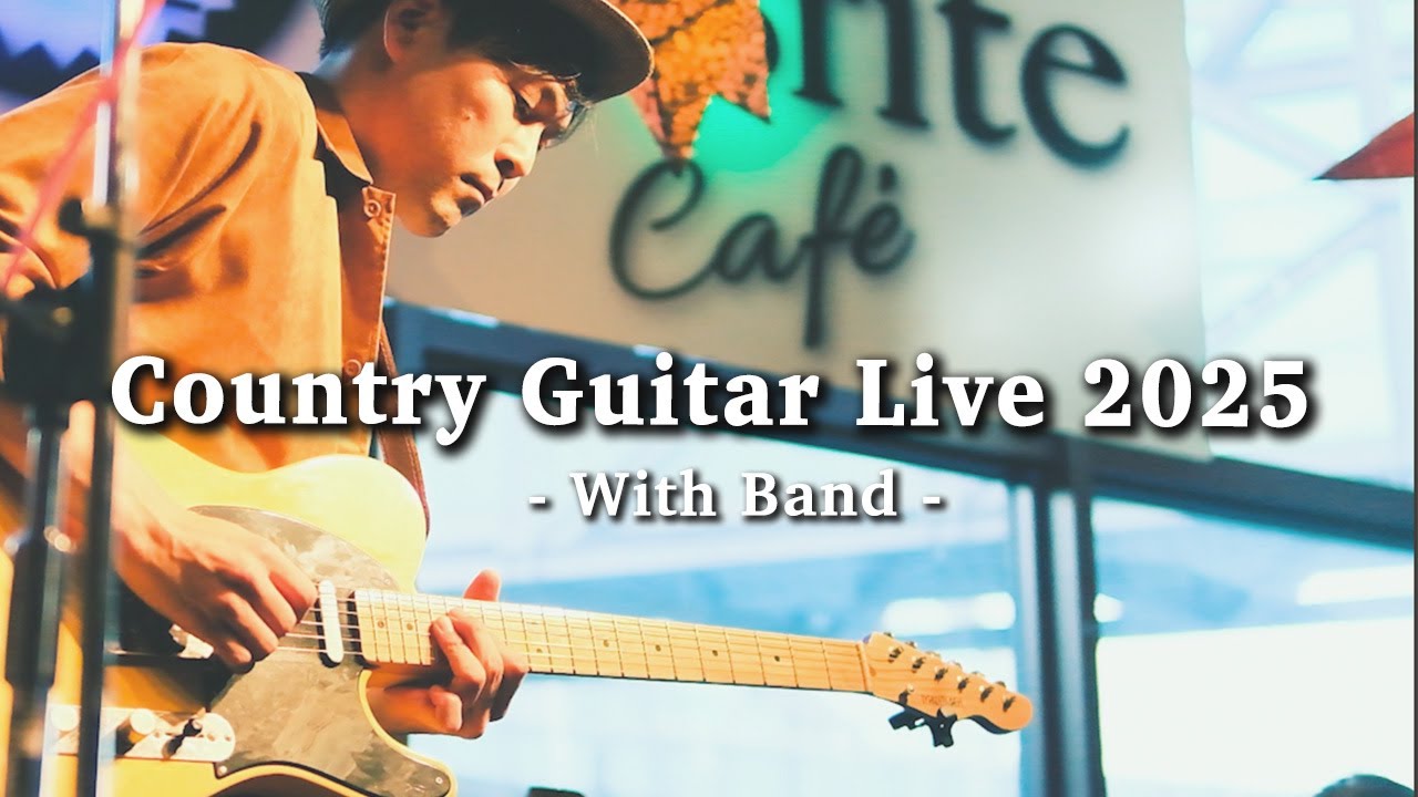 Country Guitar Live 2025 – Koyo Morita (Full Band)