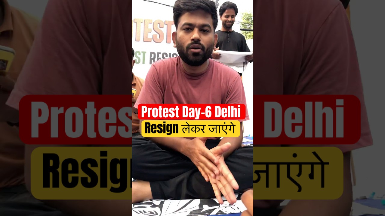 Protest Day-6 Dharmendra Pradhan Must Resign | Cockroach Janta Party #cjp #abhijeet #shorts #youth