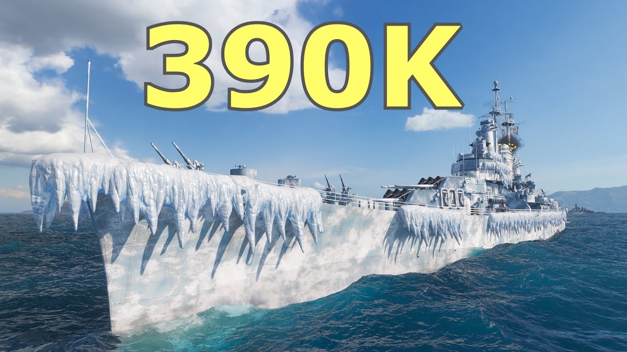 Salem : 390K Damage - World of WarShips.