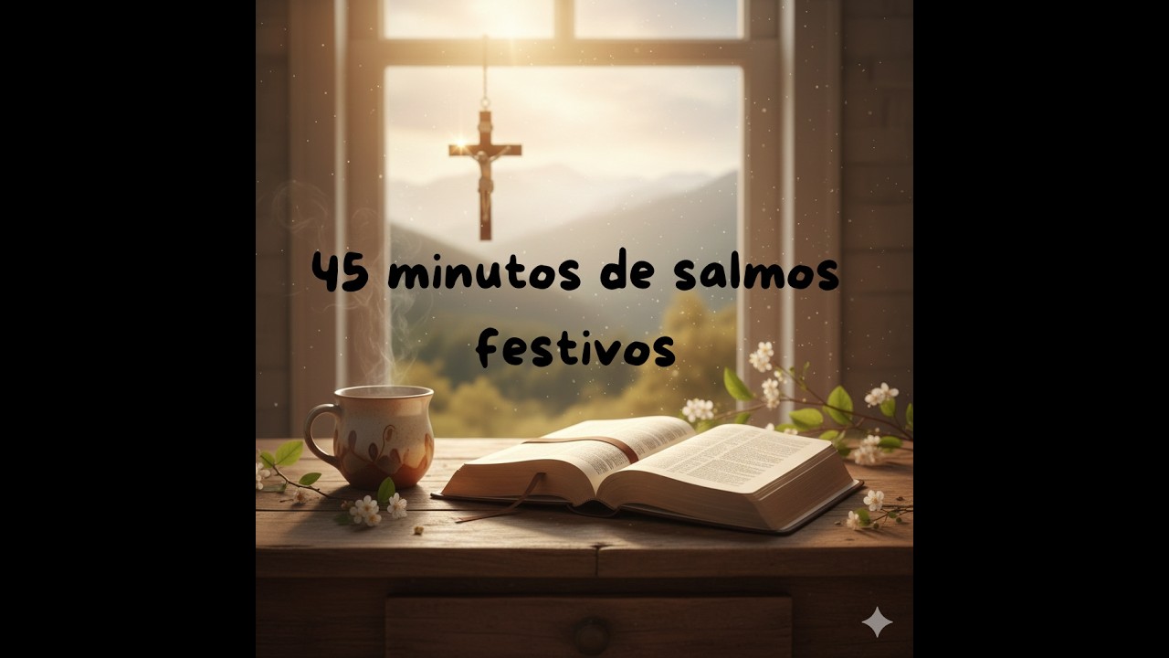 ¡GOZO Y CELEBRACIÓN! 🎉 45 Minutos de Salmos Cantados con Ritmo Festivo ✨ Cantos de Fe