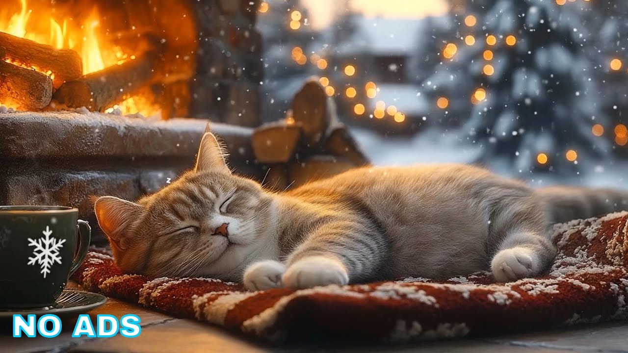 Sleeping Music For Cats 🌙 Cat Sleep Music - Gentle Piano Flow Encouraging Cat Relaxation