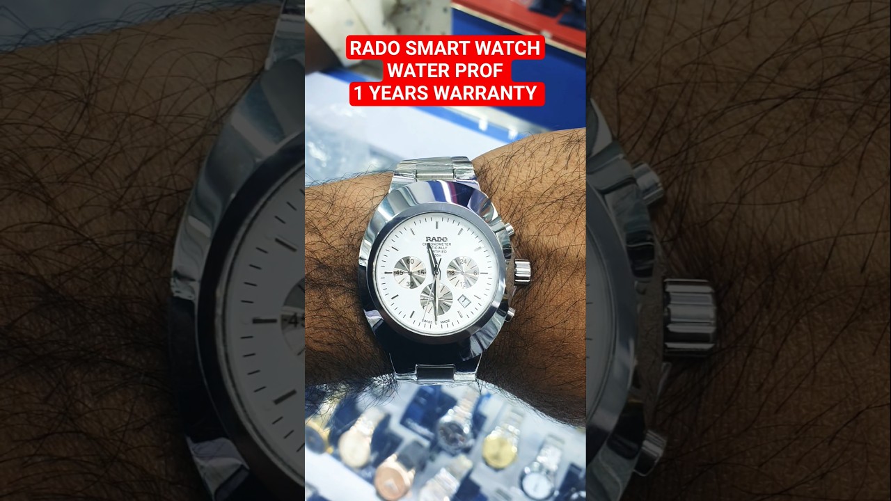 Rado Smart watch waterproof 🔥 One years warranty 💝❤️&zwj;🩹 #radowatches #trending #shorts  @tseries