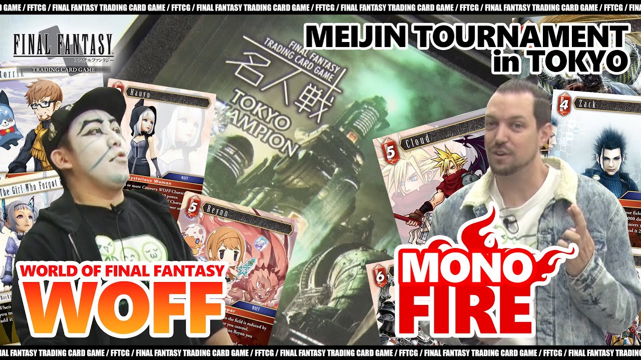 WOFF & Mono Fire, fighting for a place in the FINALS #FFTCG