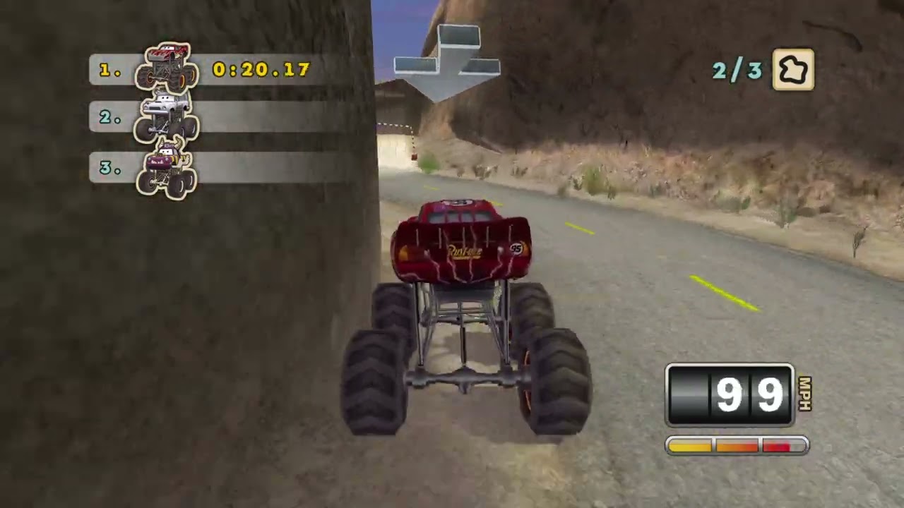 Cars Mater-National: Hi-Octane | Waypoint Race #3 | Monster McQueen improvements!