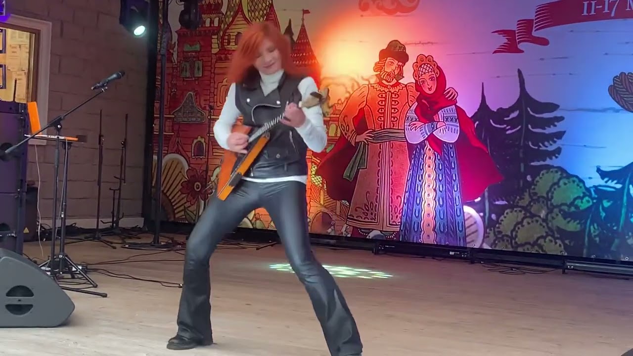 Lady Balalaika - Трасса Е-95 (Группа Алиса, Константин Кинчев) (17.03.2024. Масленица, Некрасовка)