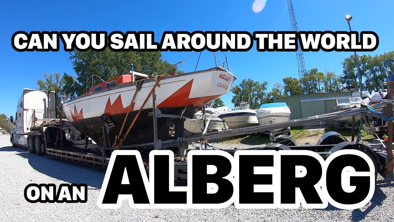 Sail Around The World, On An Alberg? Classic Plastic -  Episode 112 - Lady K Sailing