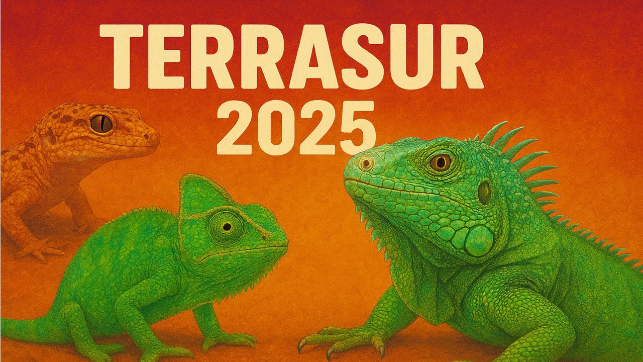 🦎TERRASUR OCTUBRE 2025🐍 LA MAYOR FERIA DE EXÓTICOS DE ANDALUCIA! |GONZALEZ VK