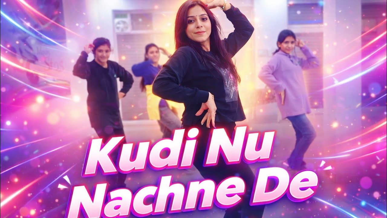 Kudi Nu Nachne De 💃 | Fun Dance Workout | Easy Steps for All Ages