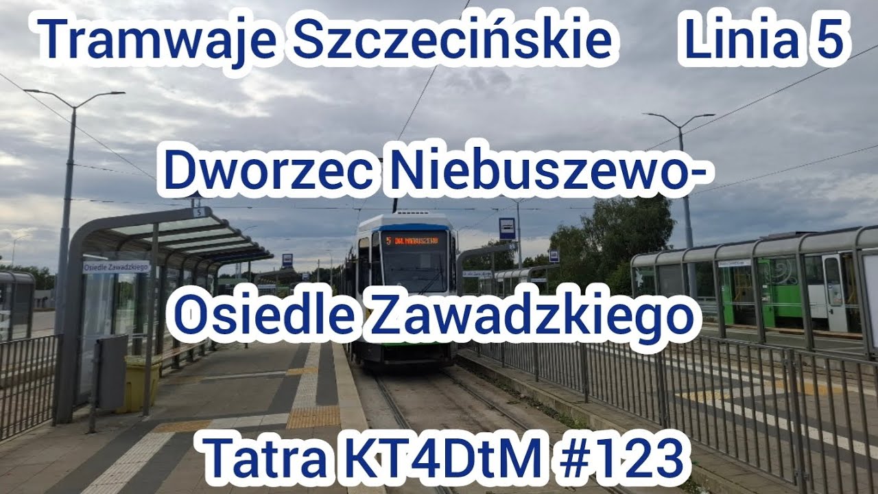 Tramwaje Szczecińskie- Linia 5, Tatra KT4DtM #123
