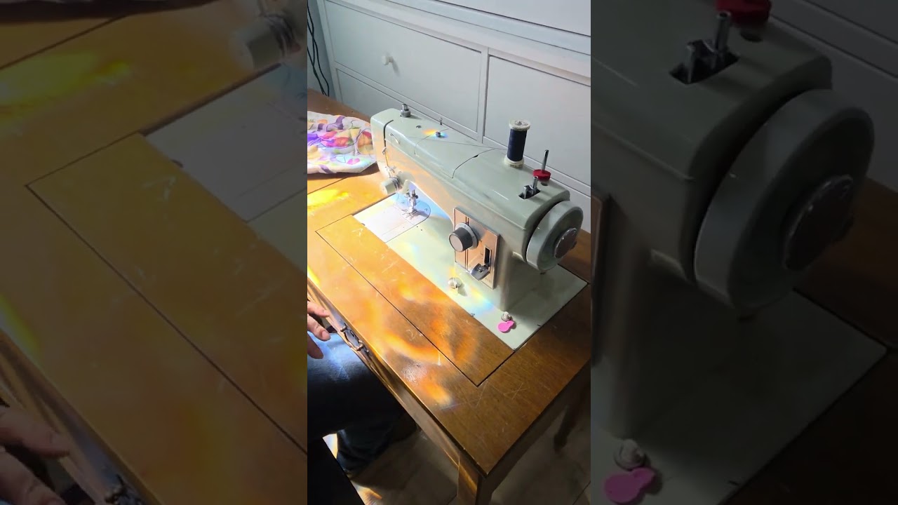 Nanay Konnie gave me a sewing machine! How exciting! 02-26-28❣️