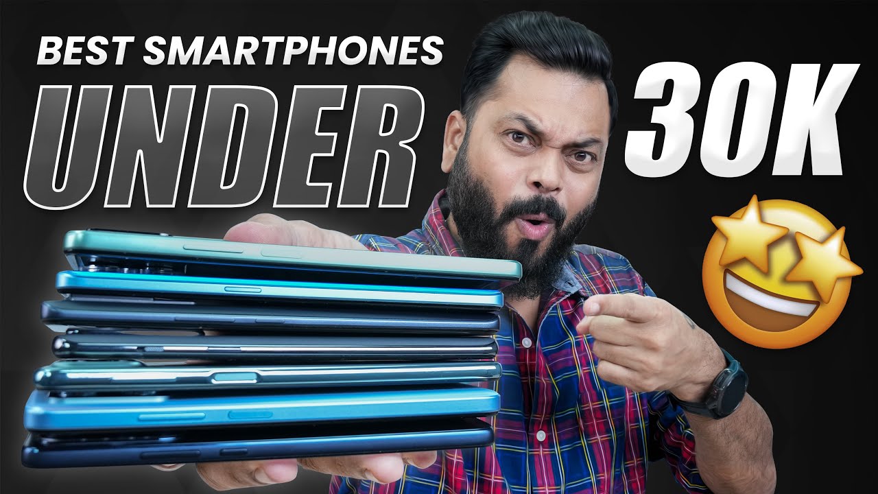 Top 5 Best Smartphones Under ₹30000 Budget⚡August 2022