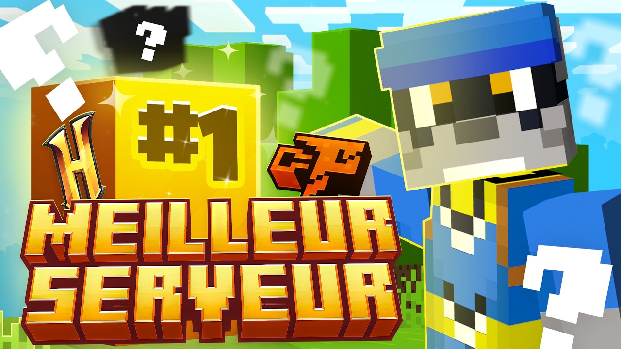 LES MEILLEURS SERVEURS MINECRAFT de 2025 (crack & premium)
