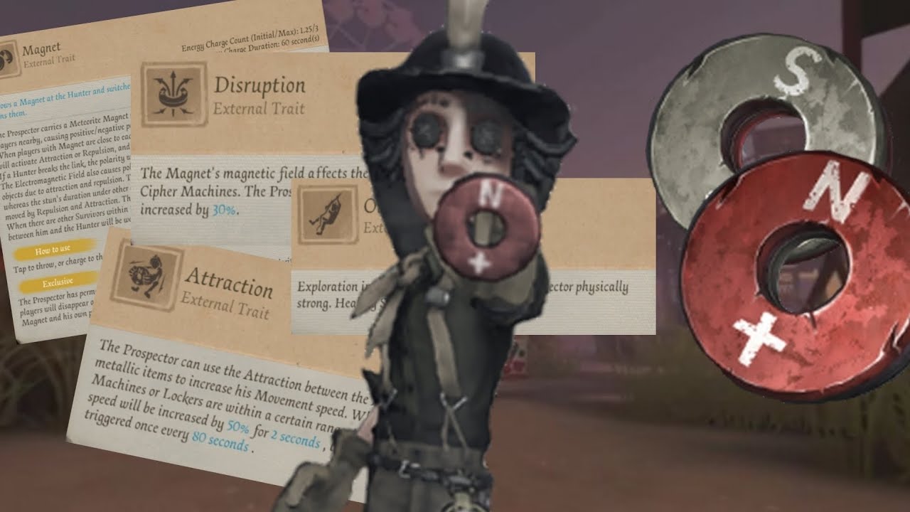 🇧🇷- Guia pr&aacute;tico do Prospector |IDENTITY V| Explicando as Habilidades + dicas.