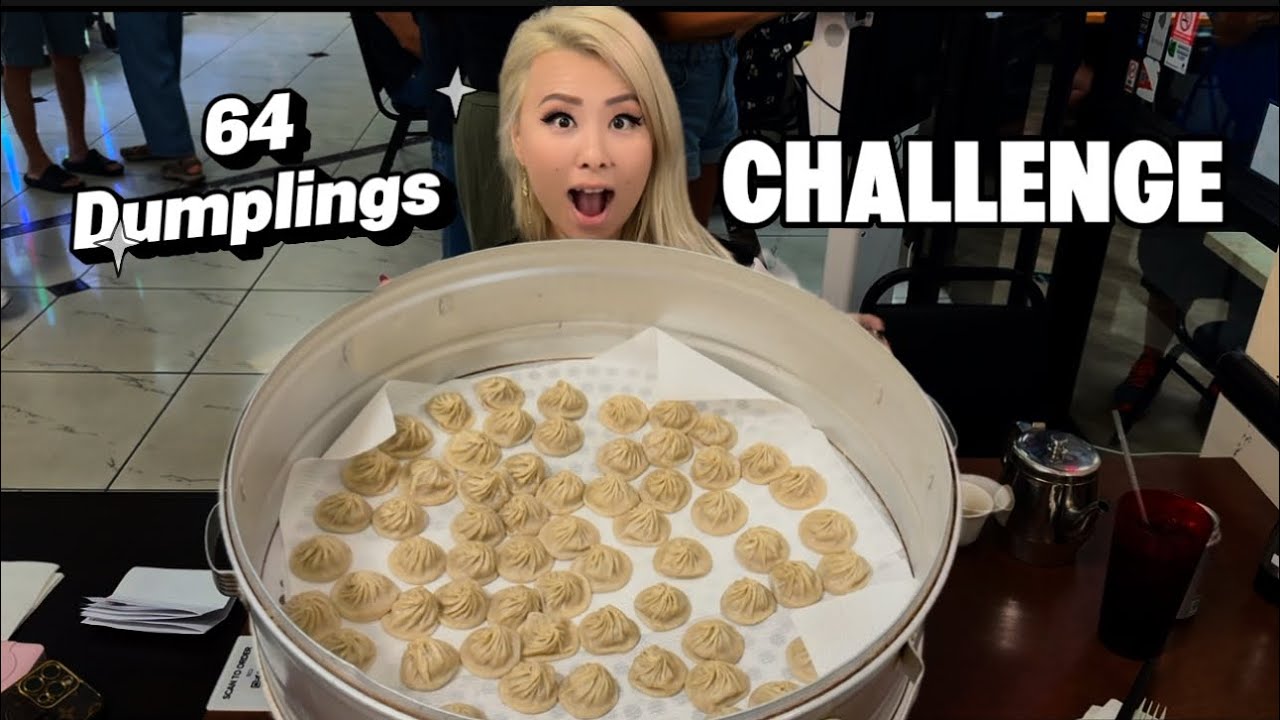 64 Dumplings Challenge at Happy Bao in Arizona!!