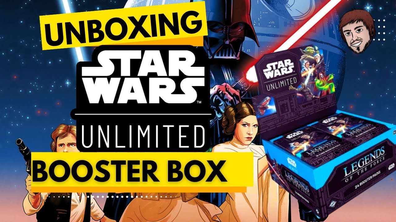 Star Wars: Unlimited Legends of the Force Booster Box Unboxing