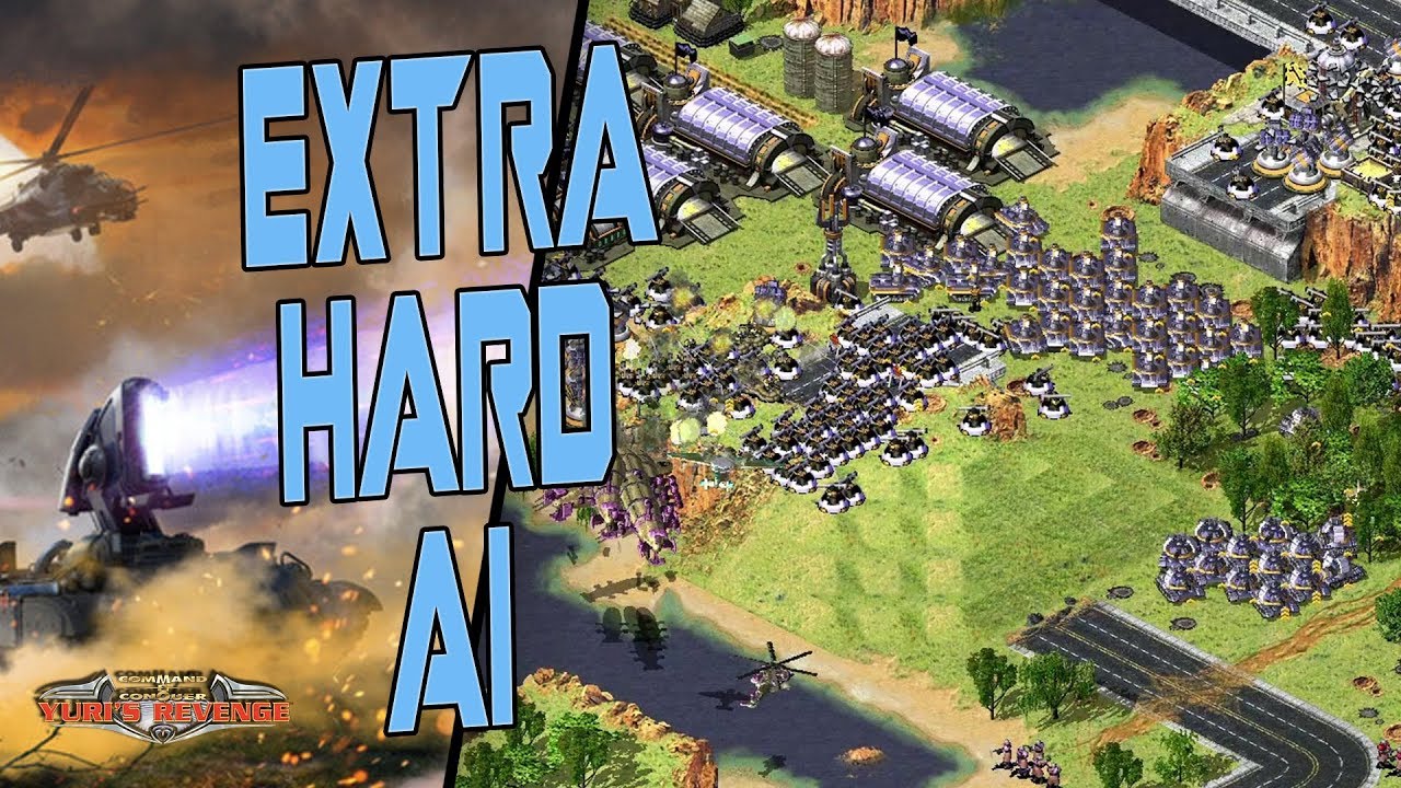 Yuri's Revenge  - EXTRA HARD MOD - 1v7 BRUTAL AI