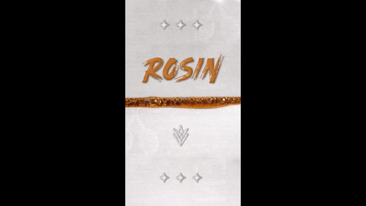 &iquest;Qu&eacute; es el rosin y c&oacute;mo se hace?