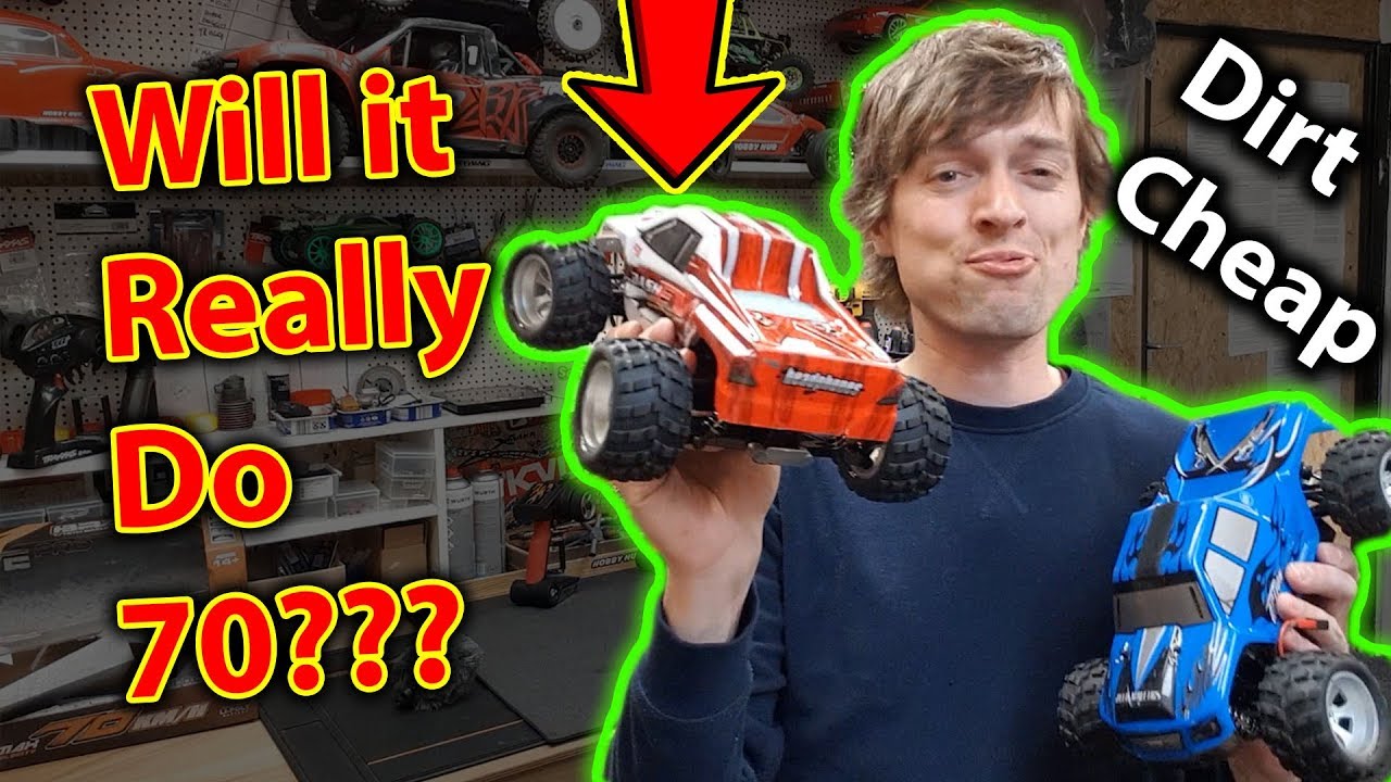 Silly FAST Dirt Cheap RC Car with GPS Speed Runs and Crash Testing wltoys a979b