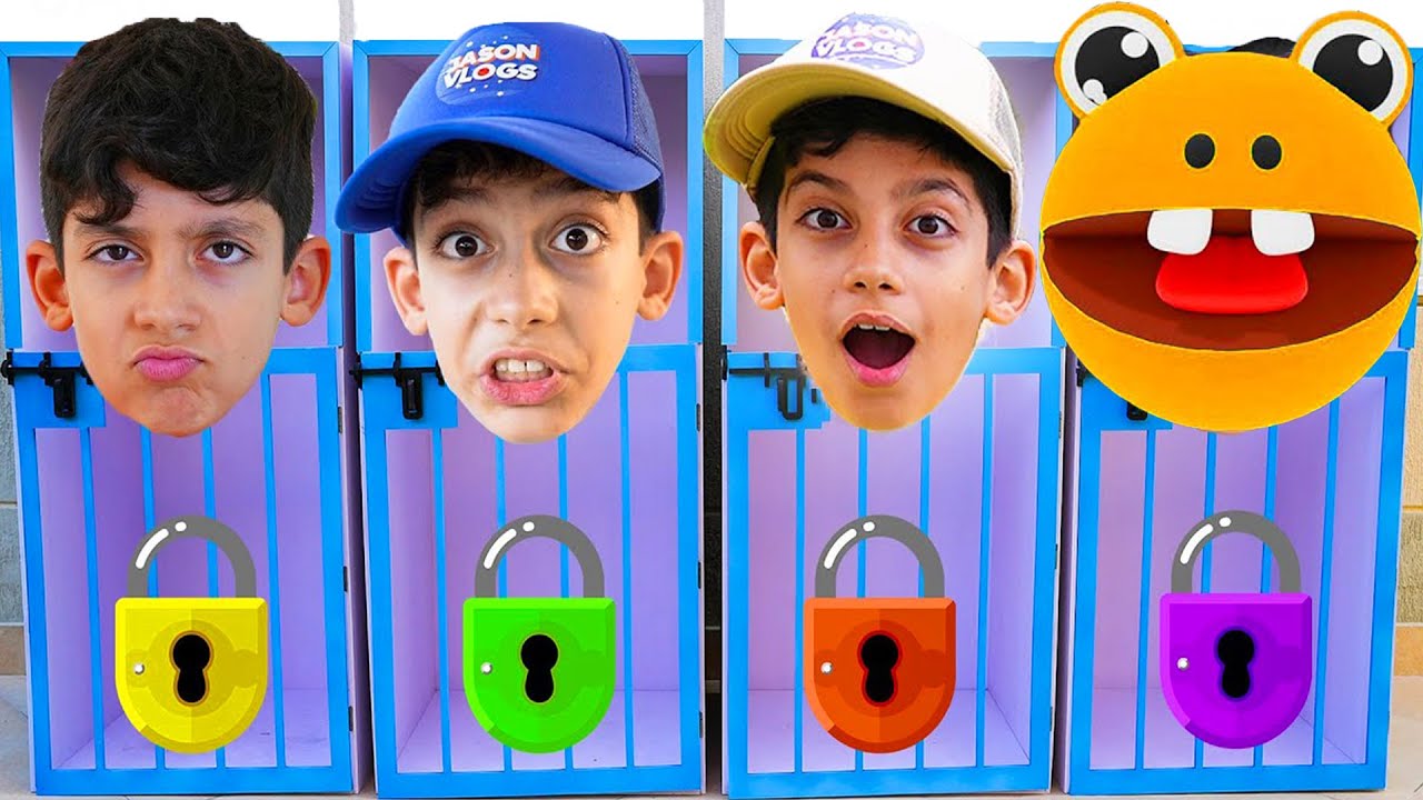 Jason Escape Challenge and Face Fears with Minecraft Animation