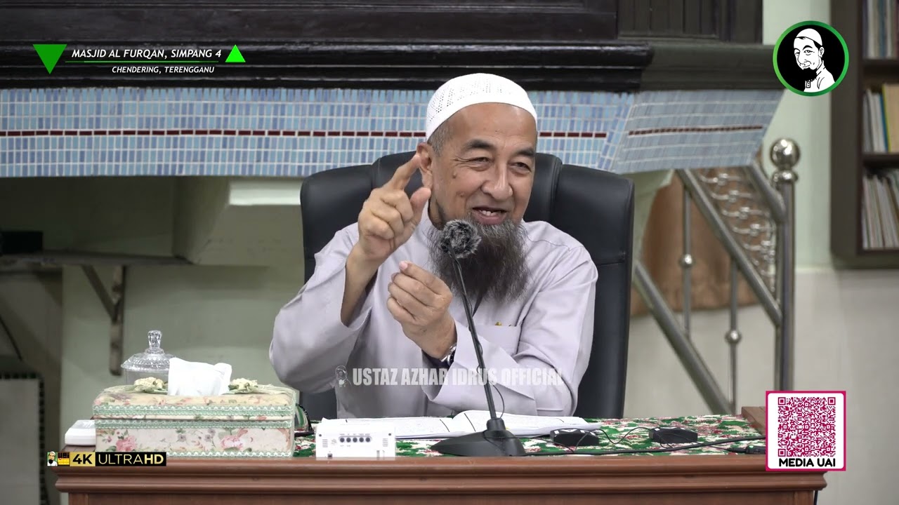 🟡 Koleksi Kuliah Ustaz Azhar Idrus | Masjid Al-Furqan, Simpang 4, Chendering, Terengganu | 4K