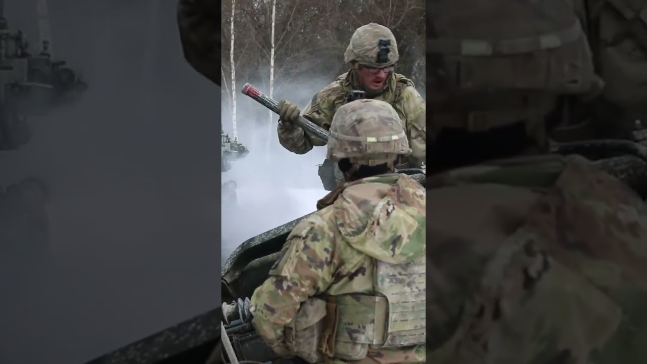 Howitzers can shatter the enemy's dreams #shorts #military