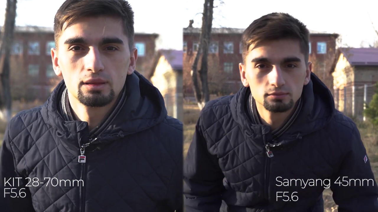 SAMYANG 45mm F1.8 EF  Тест автофокуса