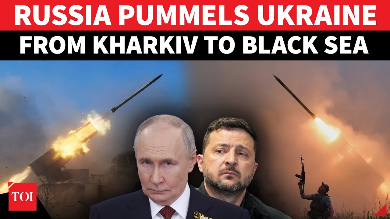Putin Missiles DECIMATE Zelensky's Home; Ukrainian Cities Bombed Overnight As Russia Unleashes Fire