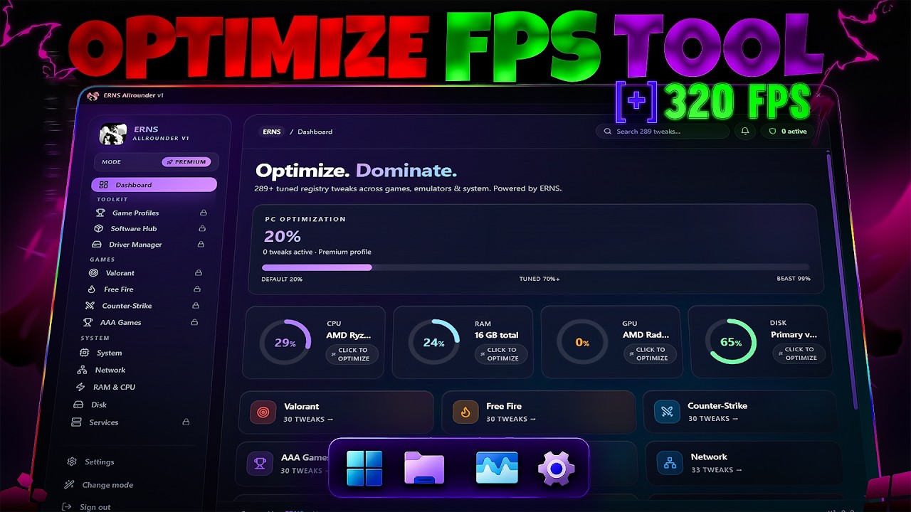 FPS Boost Tool 🔥 Free Fire Emulator Lag Fix for Low End PC
