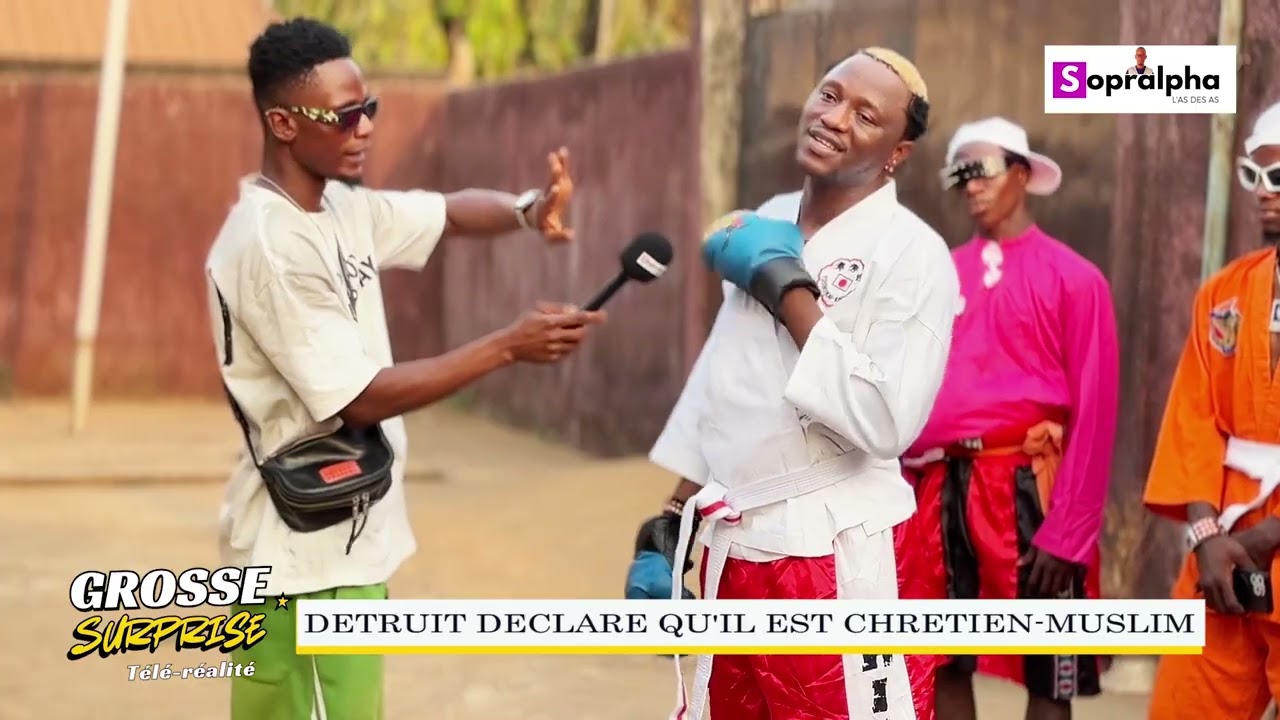 Télé-réalité : King Détruit déclare qu'il a deux réligions - ''Je suis chrétien-musulman''.