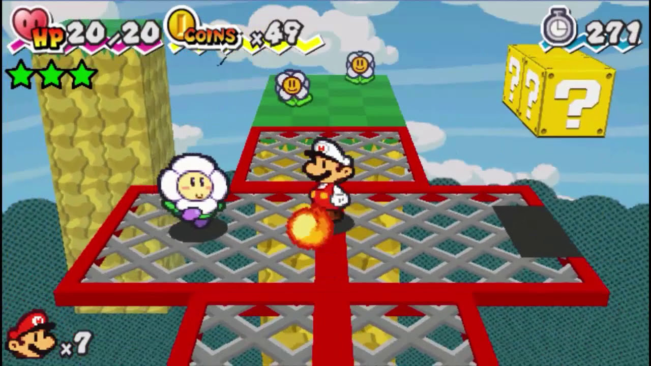 Paper Mario 3D Land (Fangame) 100% Part 1 World 1
