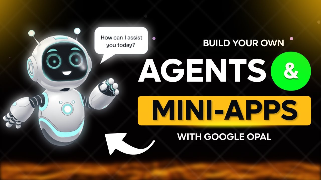 Build AI Mini-Apps with NEW Google Opal