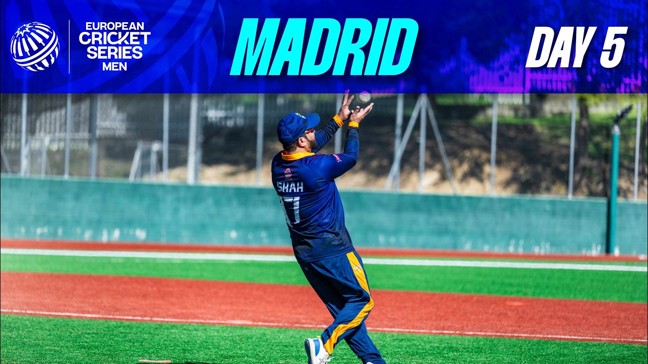 🔴 ECS Spain, Madrid, 2026 | Day 5 | 13 Mar 2026 | T10 Live Cricket | European Cricket