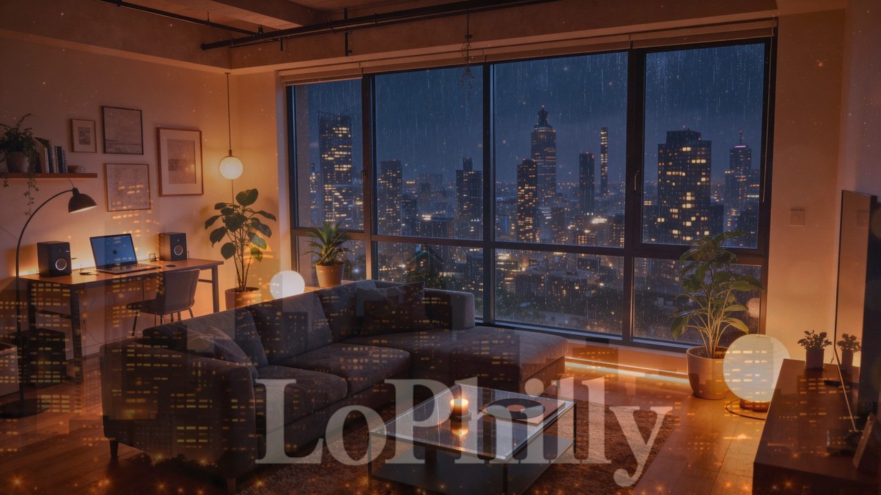 🎧 Smooth LoFi Hip Hop 🌙 Calm Study Beats & City Night Vibes | LoPhilly Live