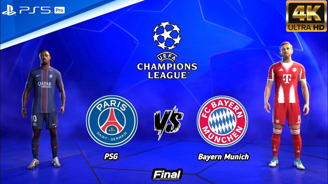 EA FC 26 - PSG Vs Bayern Munich Ft. Dembele, Harry Kane | UEFA Champions League Final [PS5™PRO 4K60]