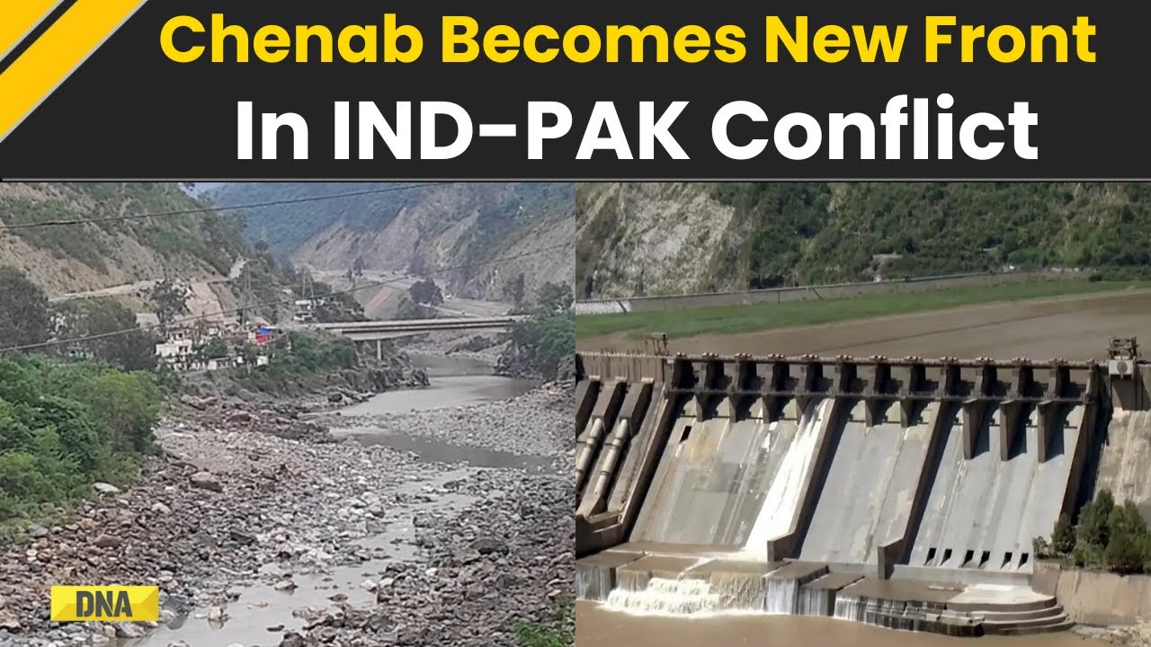 India Pakistan Relations: India Reduces Chenab River Flow I Indus Water Treaty I Pahalgam Attack