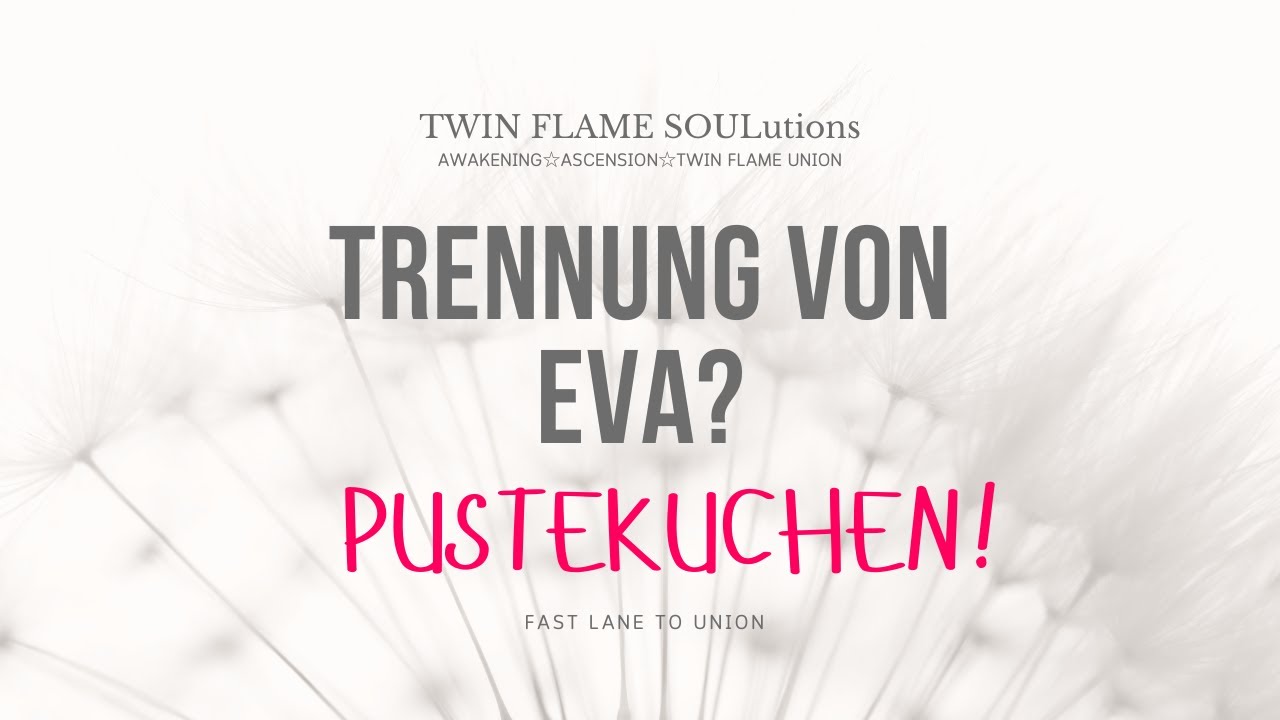 Er flieht vor diesem essentiellen Schritt.