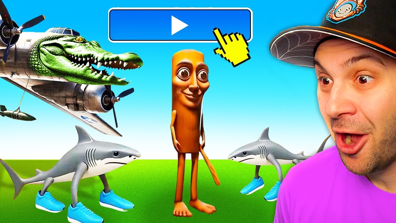 Playing Italian Brainrot Slop Games… (please help)