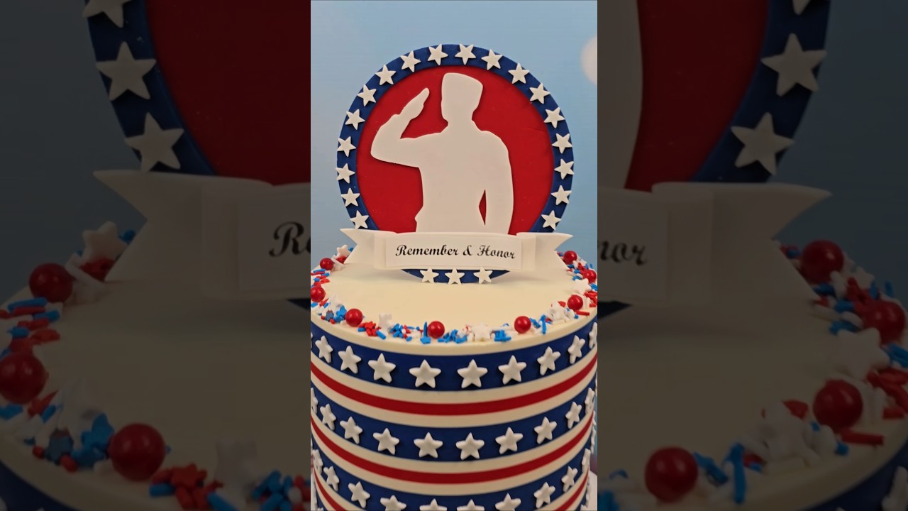 Memorial Day cake 