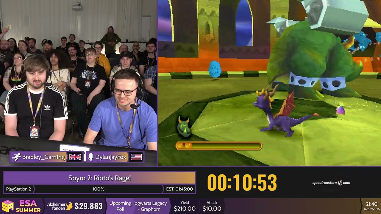 Spyro 2: Ripto's Rage! [100%] by Bradley_Gam1ng - #ESASummer25