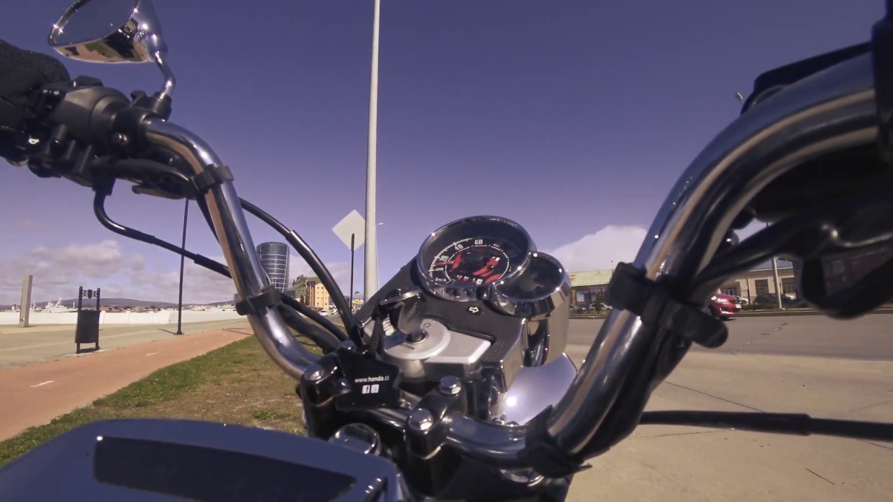 Sony X3000R on a Honda Shadow 150 Test