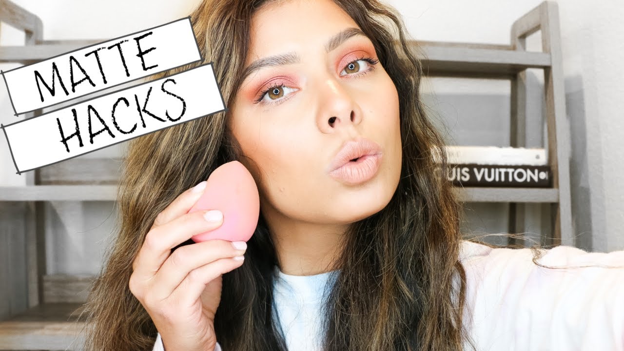 HOW TO WEAR MATTE FOUNDATION WITH DRY SKIN | MATTE FOUNDATION HACKS | MATTE FOUNDATION APPLICATION