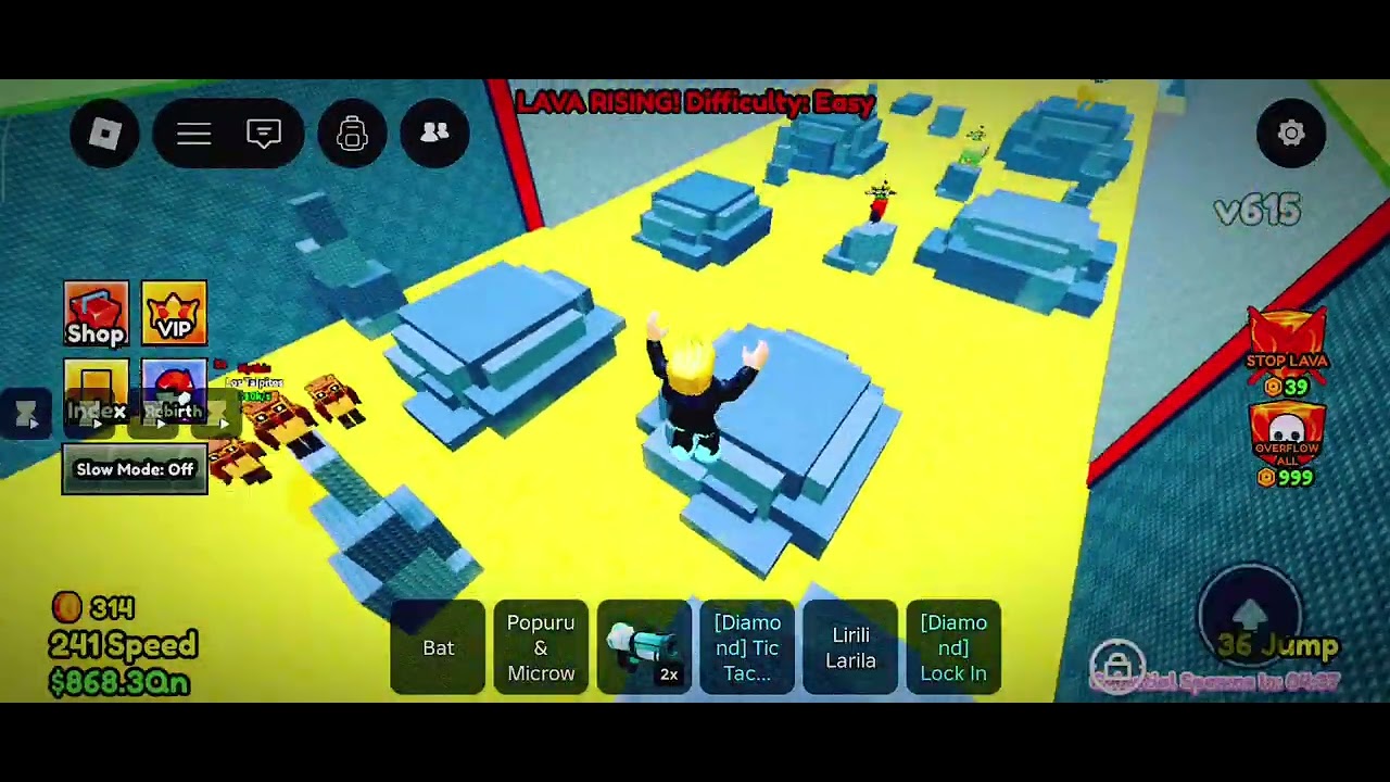 Играл в roblox искал клубничного слона.