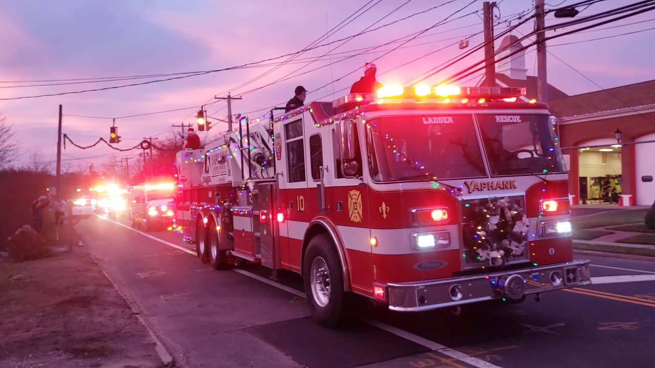 Yaphank Fire Department Santa Parade/Christmas Parade 12/13/2020