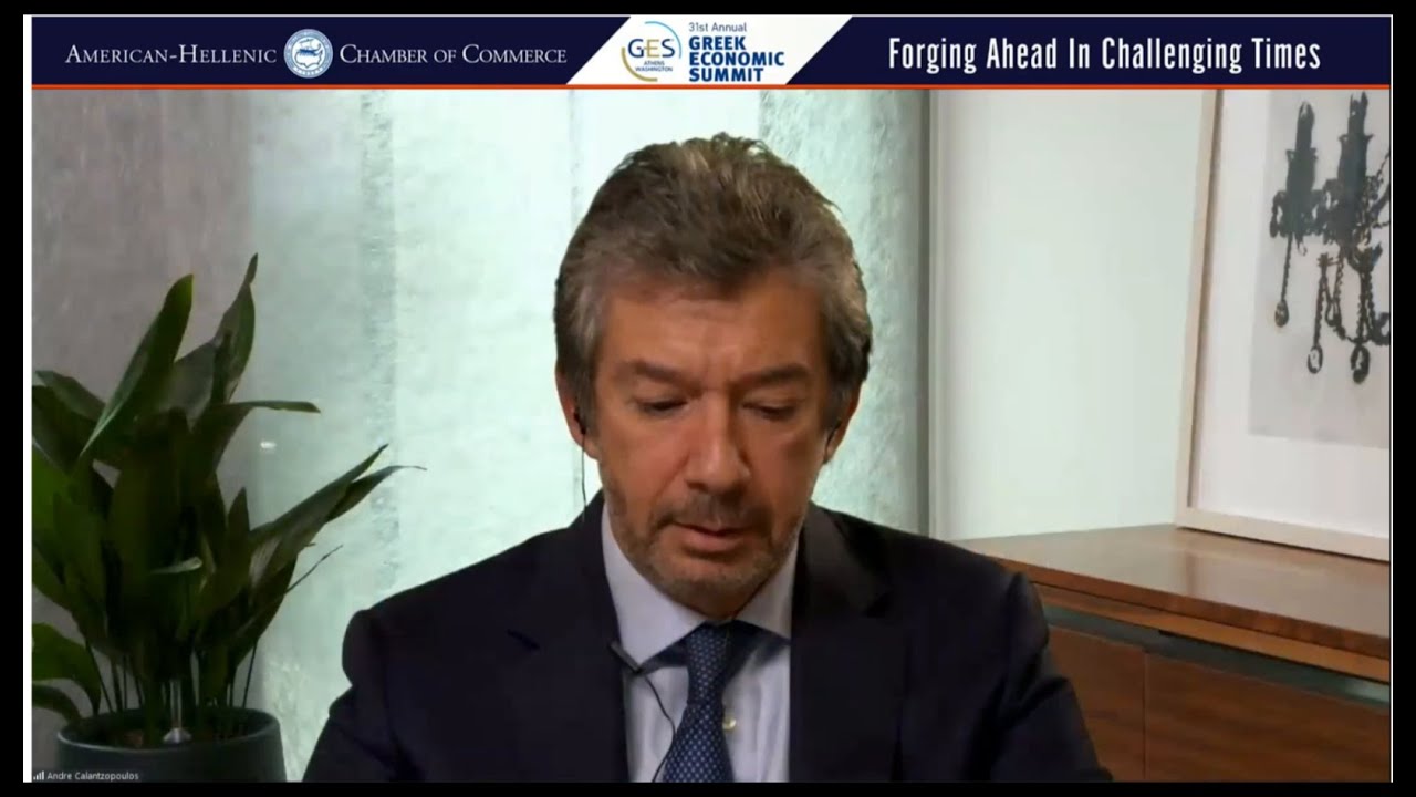 Andre Calantzopoulos at Greek Economic Summit