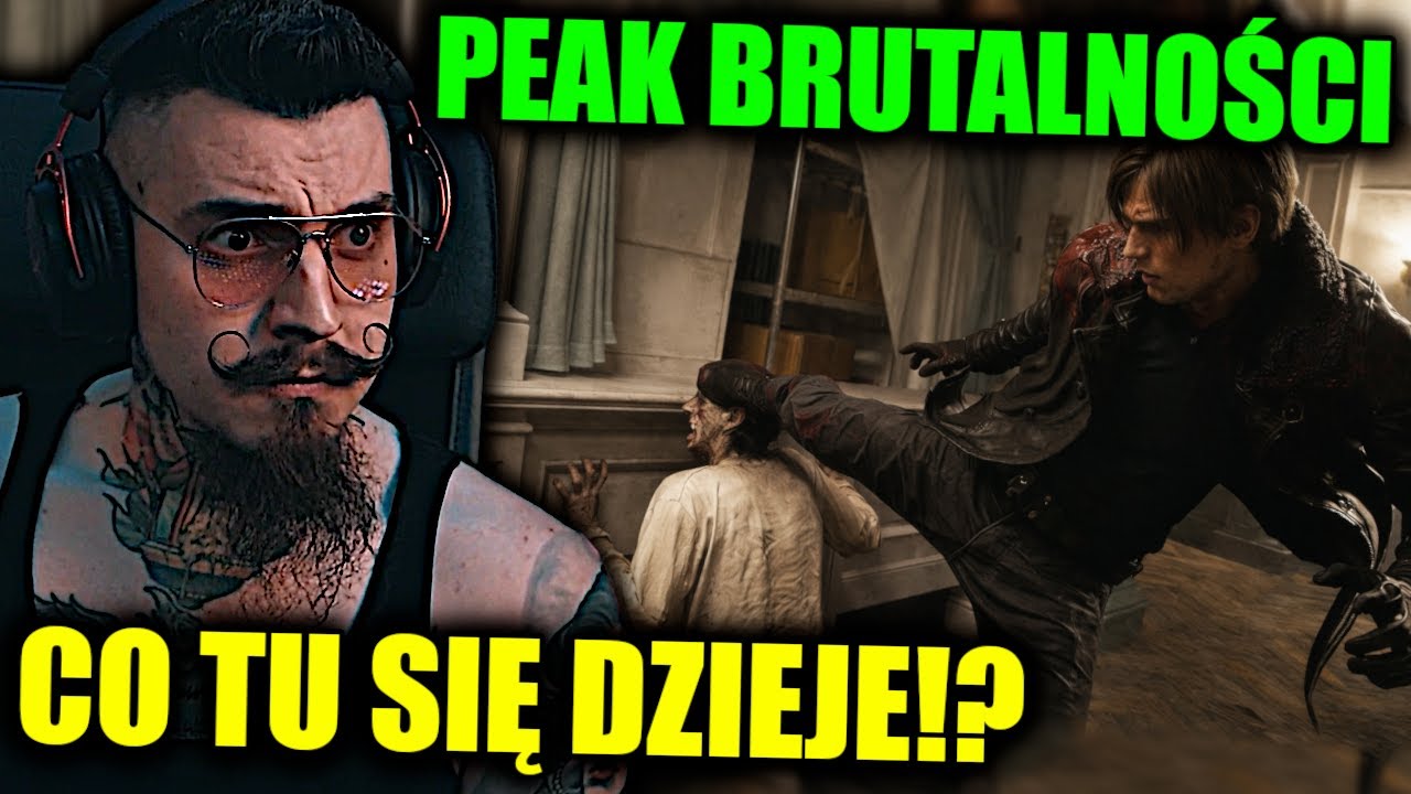 Gameplay z Resident Evil 9 WGNIATA W FOTEL