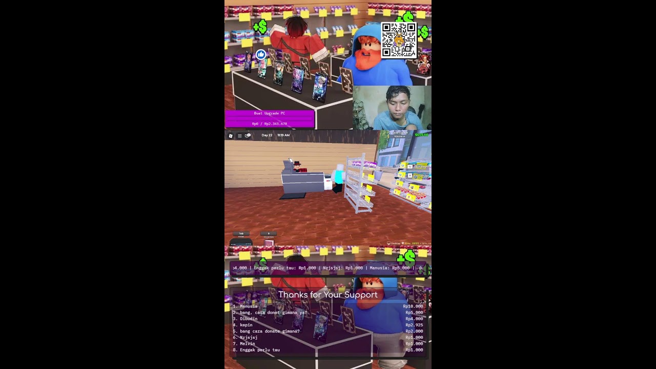 Aku Ingin Jadi Raja Brewek Kartu (Di Roblox) 